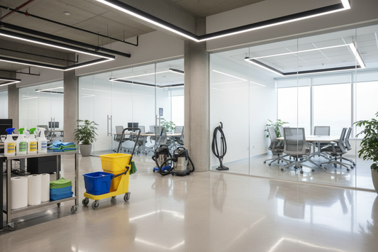 Cleaning and maintenance commercial space no people